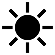 Sun uv icon