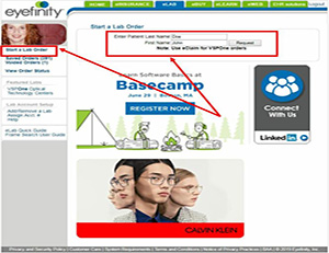 How to order SunSync Light-Reactive Lenses on Eyefinity